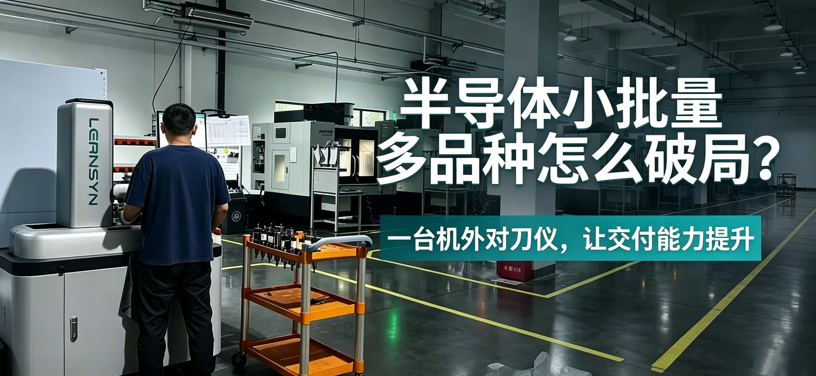 半导体小批量多品种怎么破局？一台机外对刀仪让交付能力提升